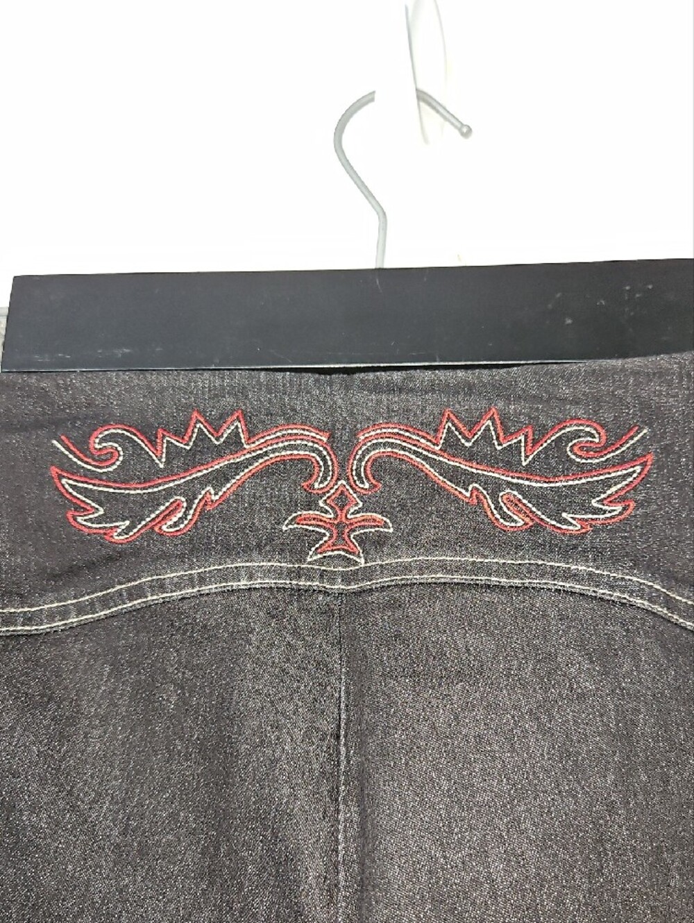 Buffalo David Bitton Black Bootcut Jeans with Contrast Stitching - Picture 10 of 14